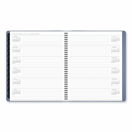At-A-Glance Contemporary Monthly Planner, 11.38 x 9.63, Blue Cover, 12-Month Jan to Dec: 2024 70250X20